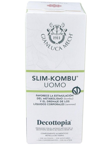 Slim Kombu Hombre 500Ml. Decotopia
