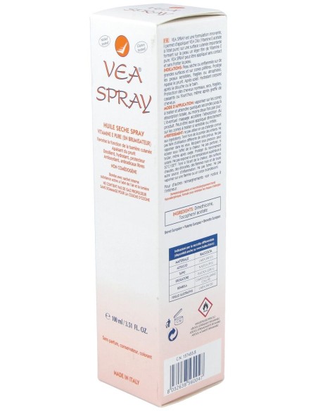 Vea Aceite Corporal Seco Spray, 100 Ml