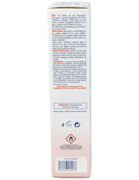 Vea Aceite Corporal Seco Spray, 50 Ml