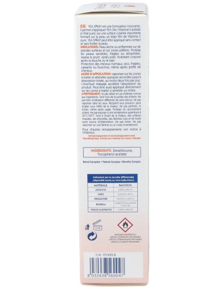Vea Aceite Corporal Seco Spray, 100 Ml