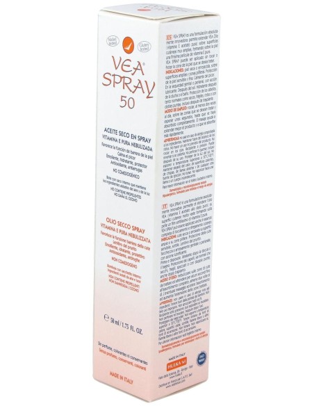 Vea Aceite Corporal Seco Spray, 50 Ml