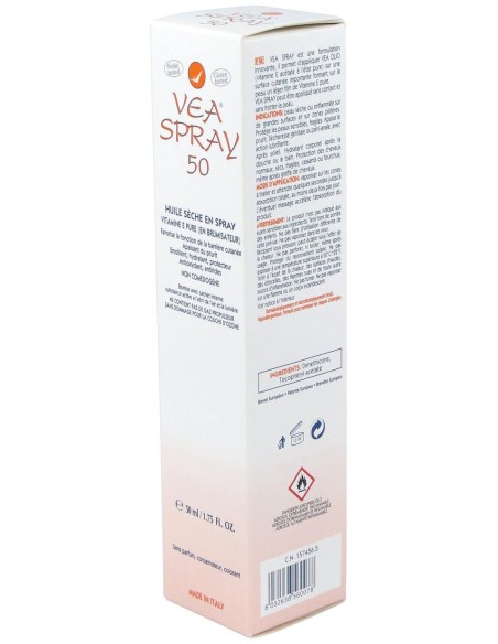 Vea Aceite Corporal Seco Spray, 50 Ml