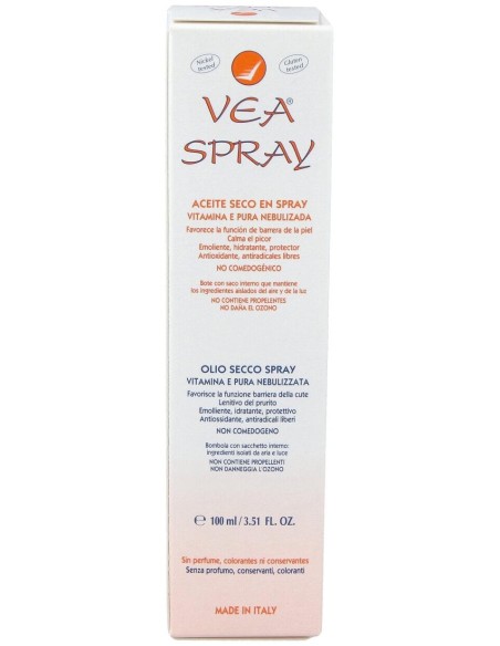 Vea Aceite Corporal Seco Spray, 100 Ml