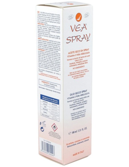 Vea Aceite Corporal Seco Spray, 100 Ml