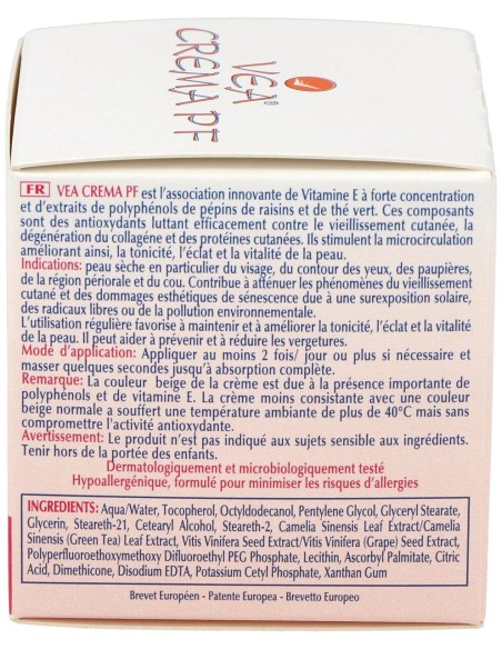 Vea Crema Pf Antioxidate Vitamina E + Polifenoles 50Ml