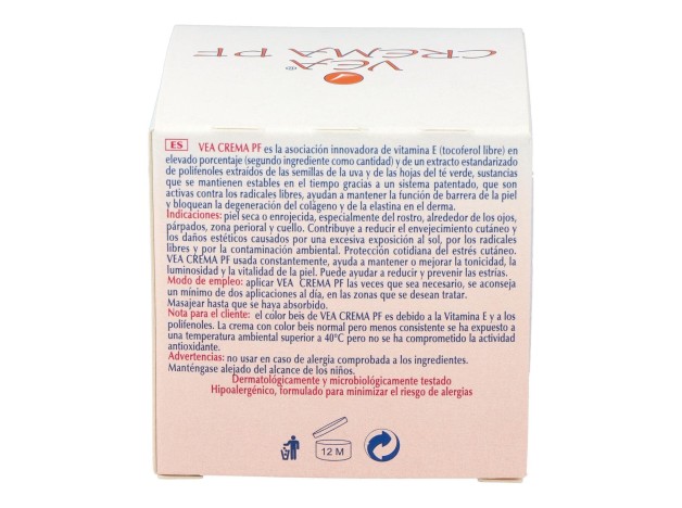 Vea Crema Pf Antioxidate Vitamina E +...