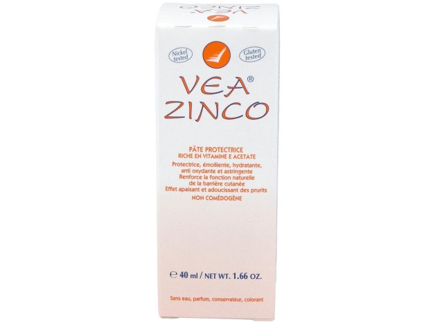 Vea Zinco Pasta Protectora Base 40Ml.