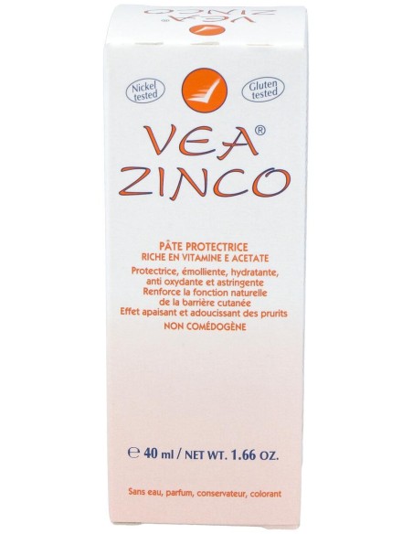 Vea Zinco Pasta Protectora Base 40Ml.