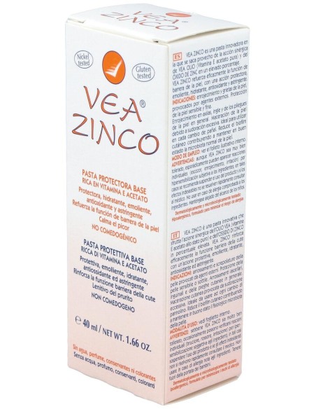 Vea Zinco Pasta Protectora Base 40Ml.