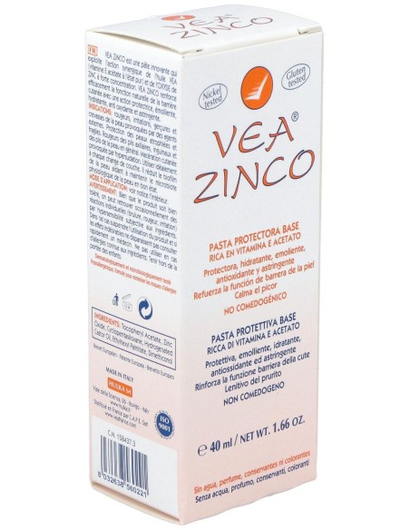 Vea Zinco Pasta Protectora Base 40Ml.