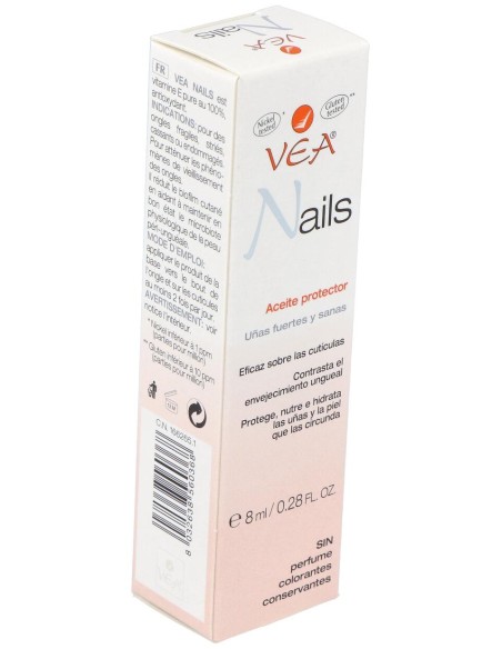Vea Nails Aceite Protector Para Uñas, 8 Ml