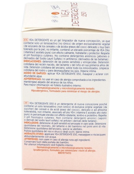 Vea Detergente Gel De Baño 250Ml.