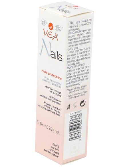 Vea Nails Aceite Protector Para Uñas, 8 Ml
