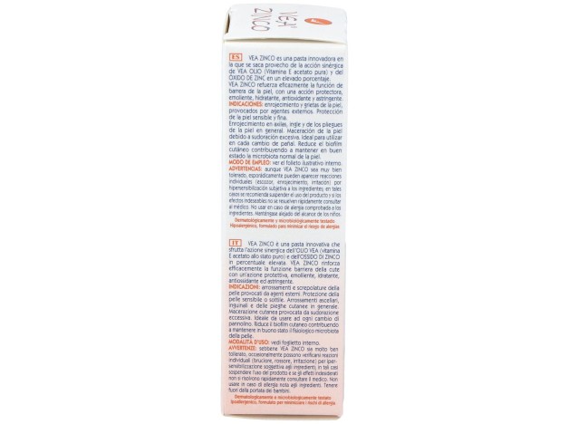 Vea Zinco Pasta Protectora Base 40Ml.