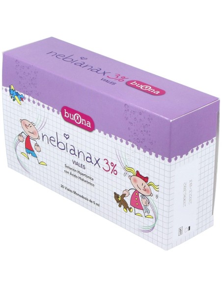 Nebianax 3% Limpieza Nasal 20Viales