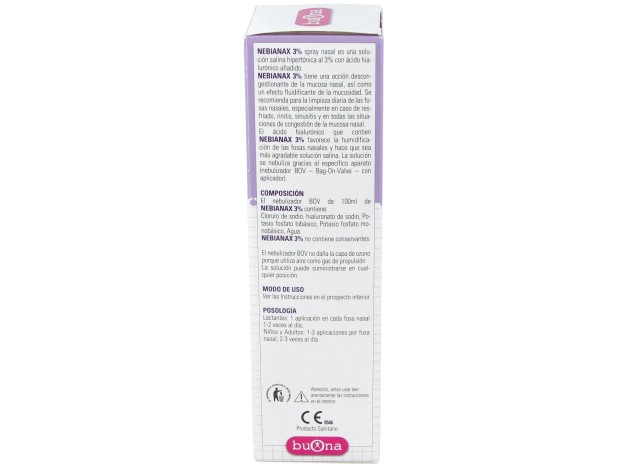 Buona Nebianax 3% Spray Nasal 100Ml