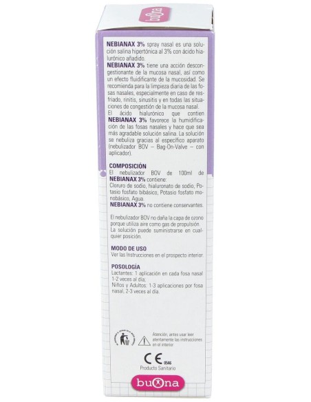 Buona Nebianax 3% Spray Nasal 100Ml