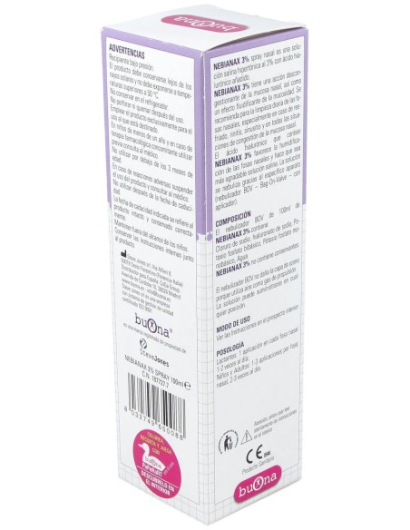 Buona Nebianax 3% Spray Nasal 100Ml