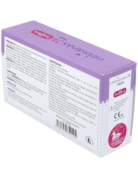 Nebianax 3% Limpieza Nasal 20Viales