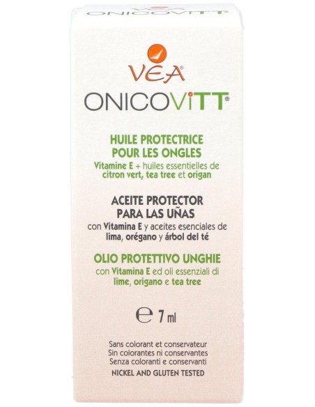 Vea Onicovitt Aceite Protector Para Uñas, 7 Ml