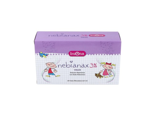 Nebianax 3% Limpieza Nasal 20Viales