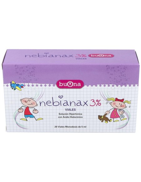 Nebianax 3% Limpieza Nasal 20Viales