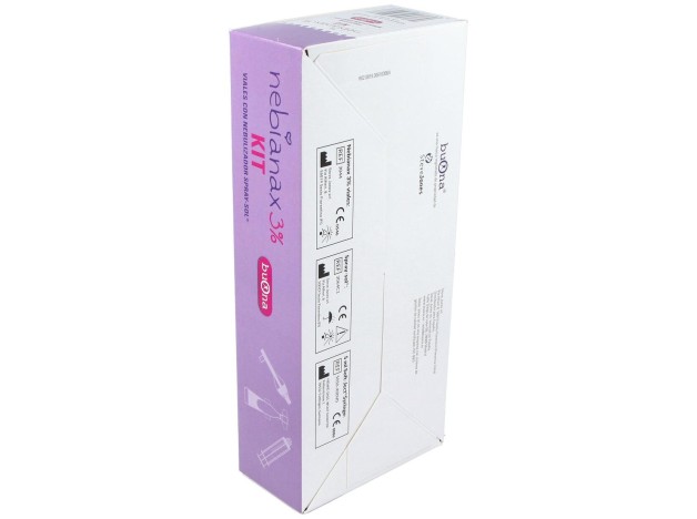 Kit Nebianax 3 % Limpieza Nasal 5 Ml, 20 Viales