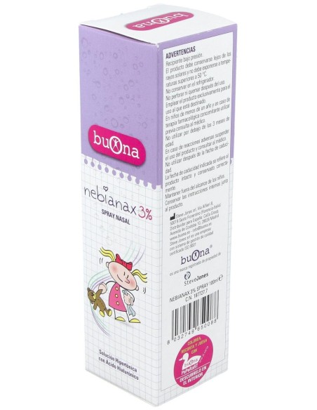 Buona Nebianax 3% Spray Nasal 100Ml