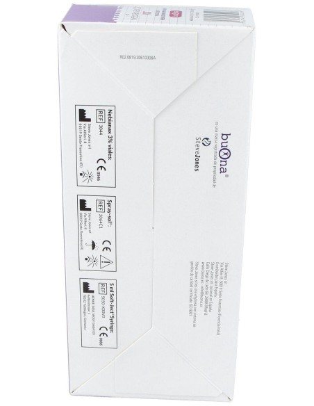 Kit Nebianax 3 % Limpieza Nasal 5 Ml, 20 Viales