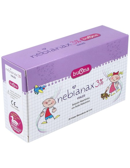 Nebianax 3% Limpieza Nasal 20Viales