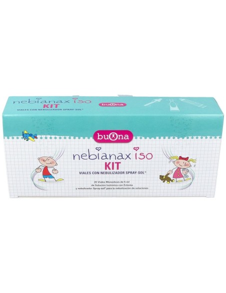 Nebianax Iso Kit Nebulizador + Viales