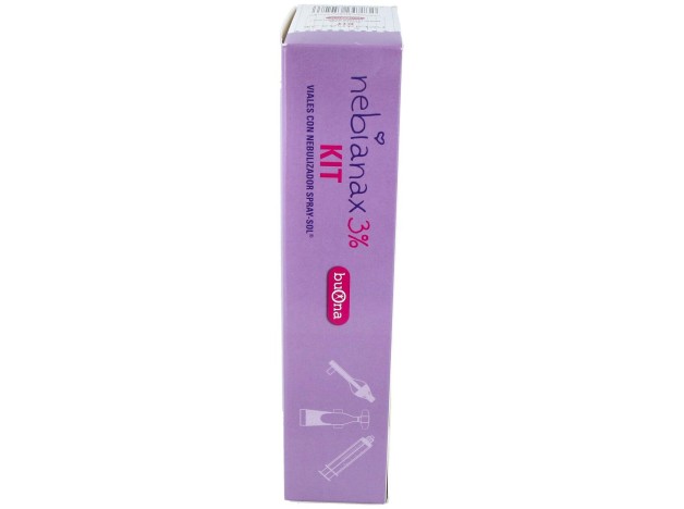 Kit Nebianax 3 % Limpieza Nasal 5 Ml, 20 Viales
