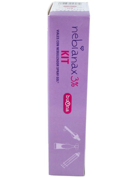 Kit Nebianax 3 % Limpieza Nasal 5 Ml, 20 Viales