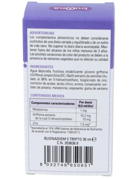 Buona Circadiem 5 Tripto 30Ml