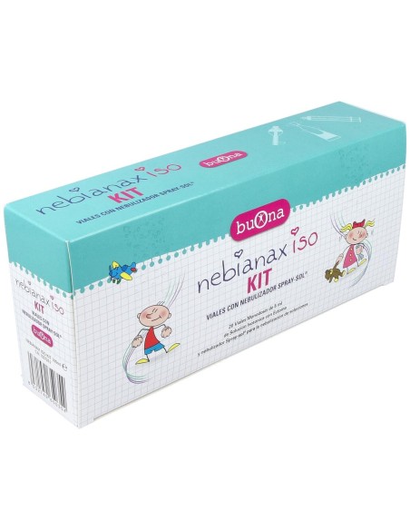 Nebianax Iso Kit Nebulizador + Viales