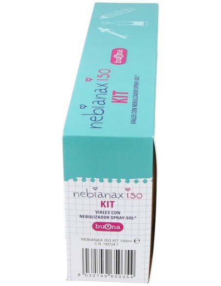 Nebianax Iso Kit Nebulizador + Viales