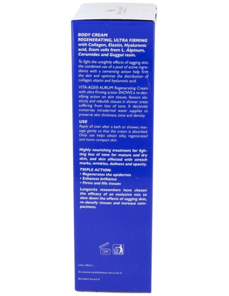 Etre Belle Vita Age Aurum Ultra Firming Body Cream 200 Ml