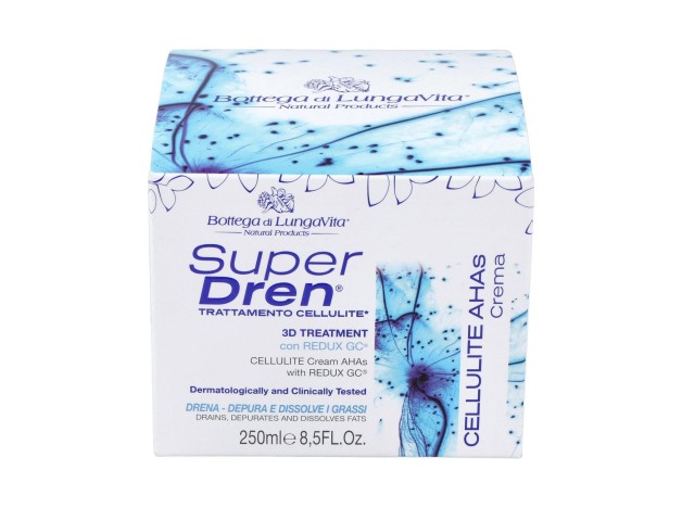 Super Dren Crema Anticelulitica Con Ahas 250Ml.
