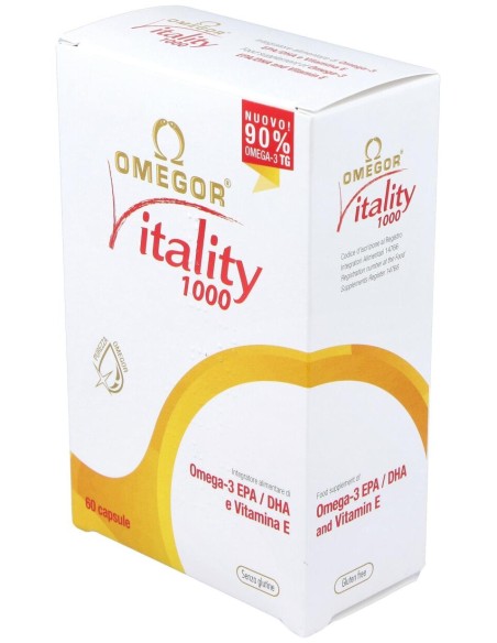 Omegor Vitality 1000 60Perlas