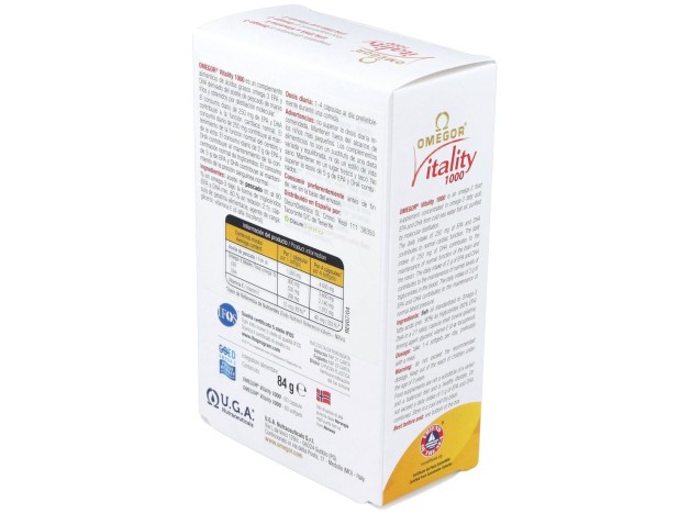 Omegor Vitality 1000 60Perlas