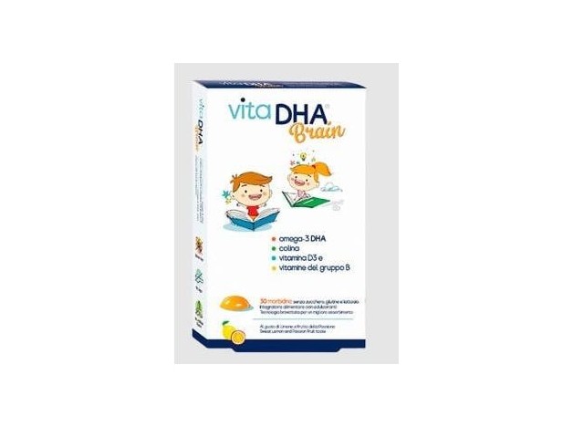 Vitadha Brain Fresa-Limon 30Comp. Mast.