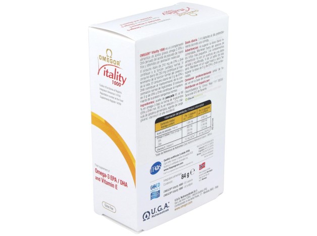 Omegor Vitality 1000 60Perlas