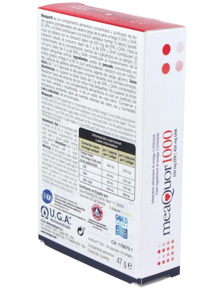 Meaquor 1000 30Perlas
