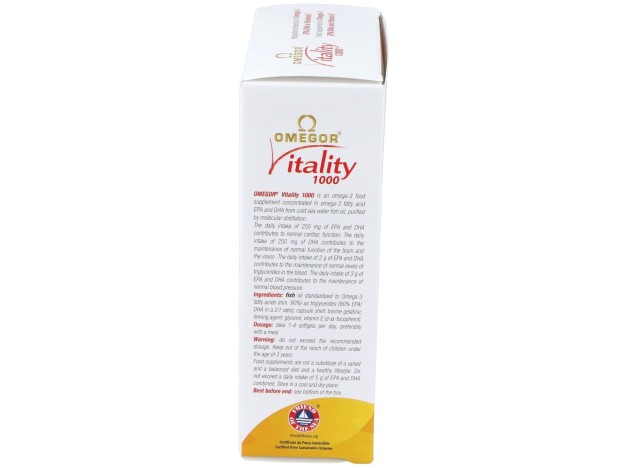 Omegor Vitality 1000 60Perlas