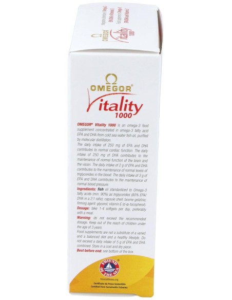Omegor Vitality 1000 60Perlas