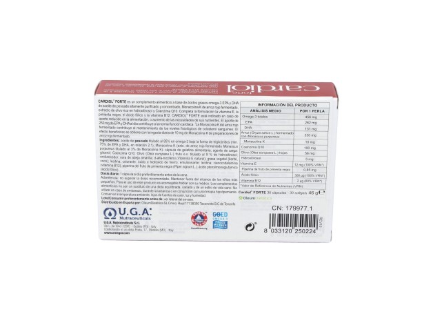 Cardiol Forte 30Perlas