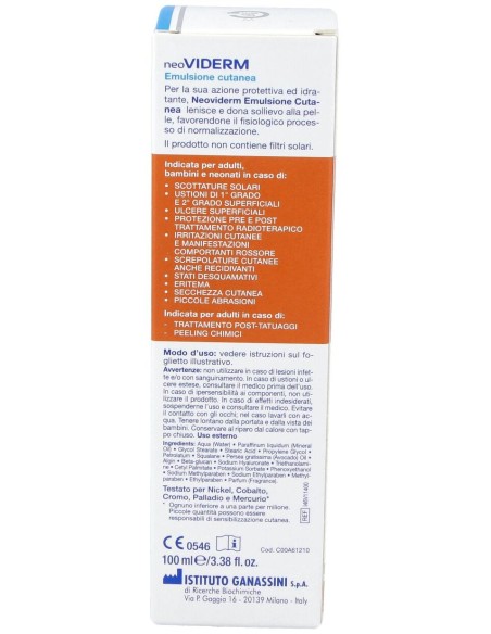 Rilastil Neoviderm Emulsión, 100 Ml