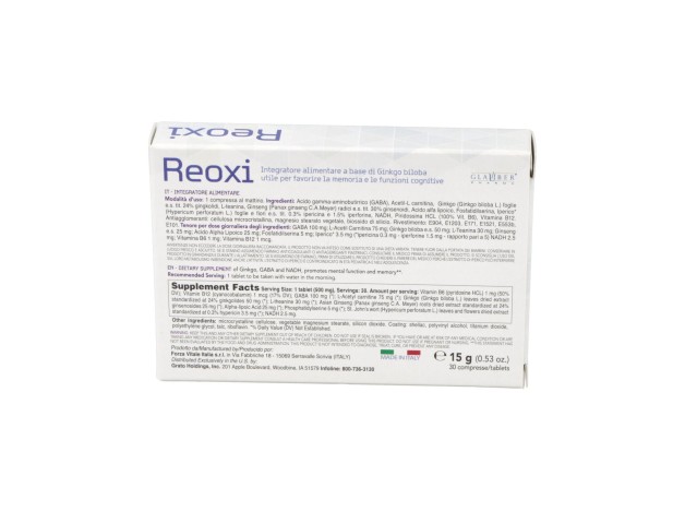 Reoxi Cognitivo 30Comp