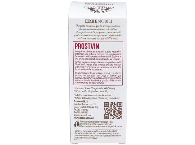 Prostvin Compost Hiperplasia Próstata 60Comp
