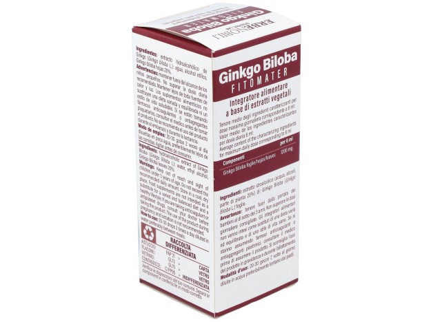 Ginkgo Biloba Ginkgo Biloba Extract Fitomater 50Ml